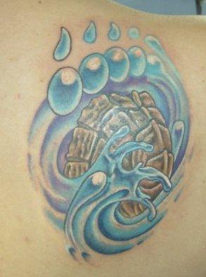 Derek Poitra - Turtle Shell Tattoo